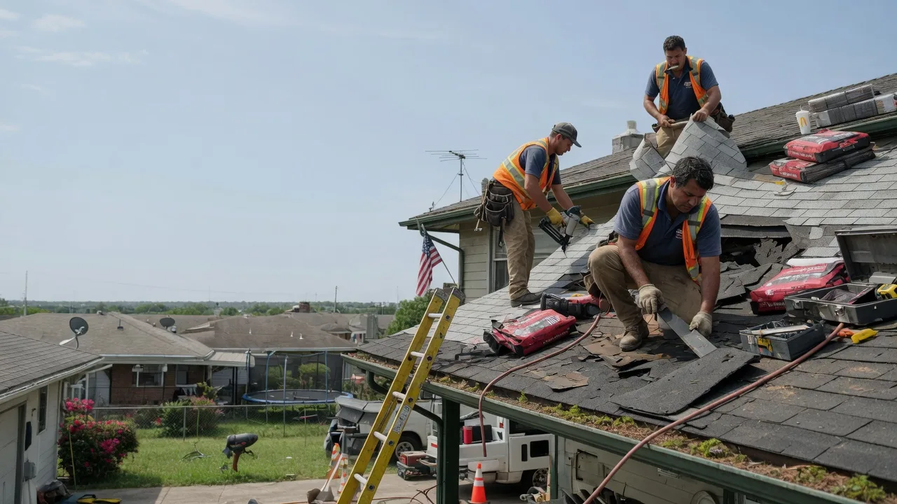 Roof Repair in New Site, MS near me